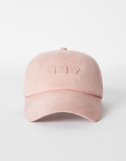 Faux suede cap